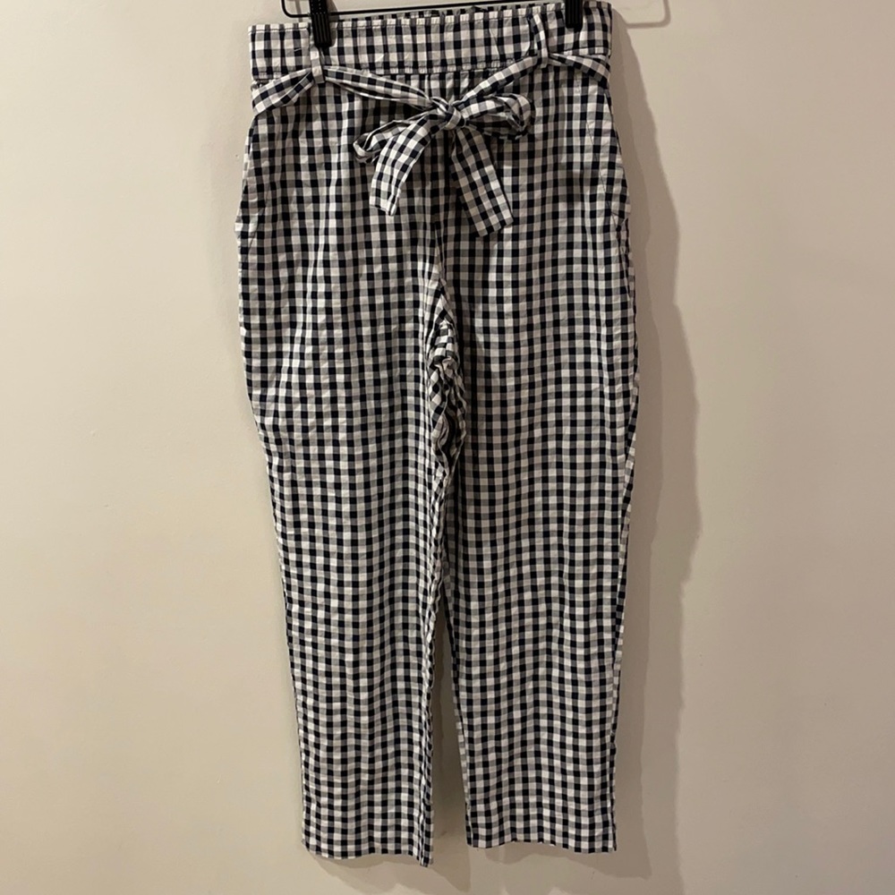 Gingham pants